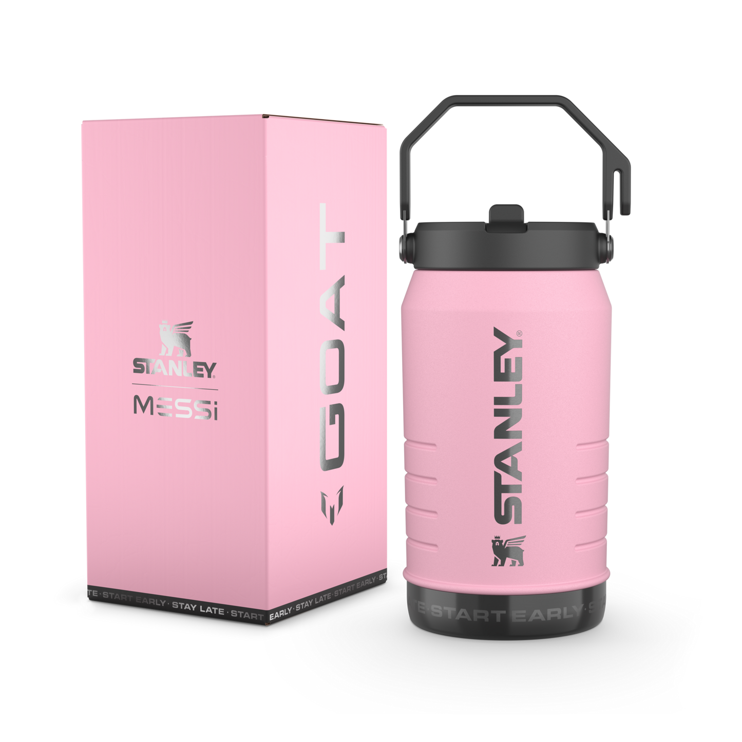 THE MESSI X STANLEY ICEFLOW™ JUG WITH FAST FLOW LID | 1.9L